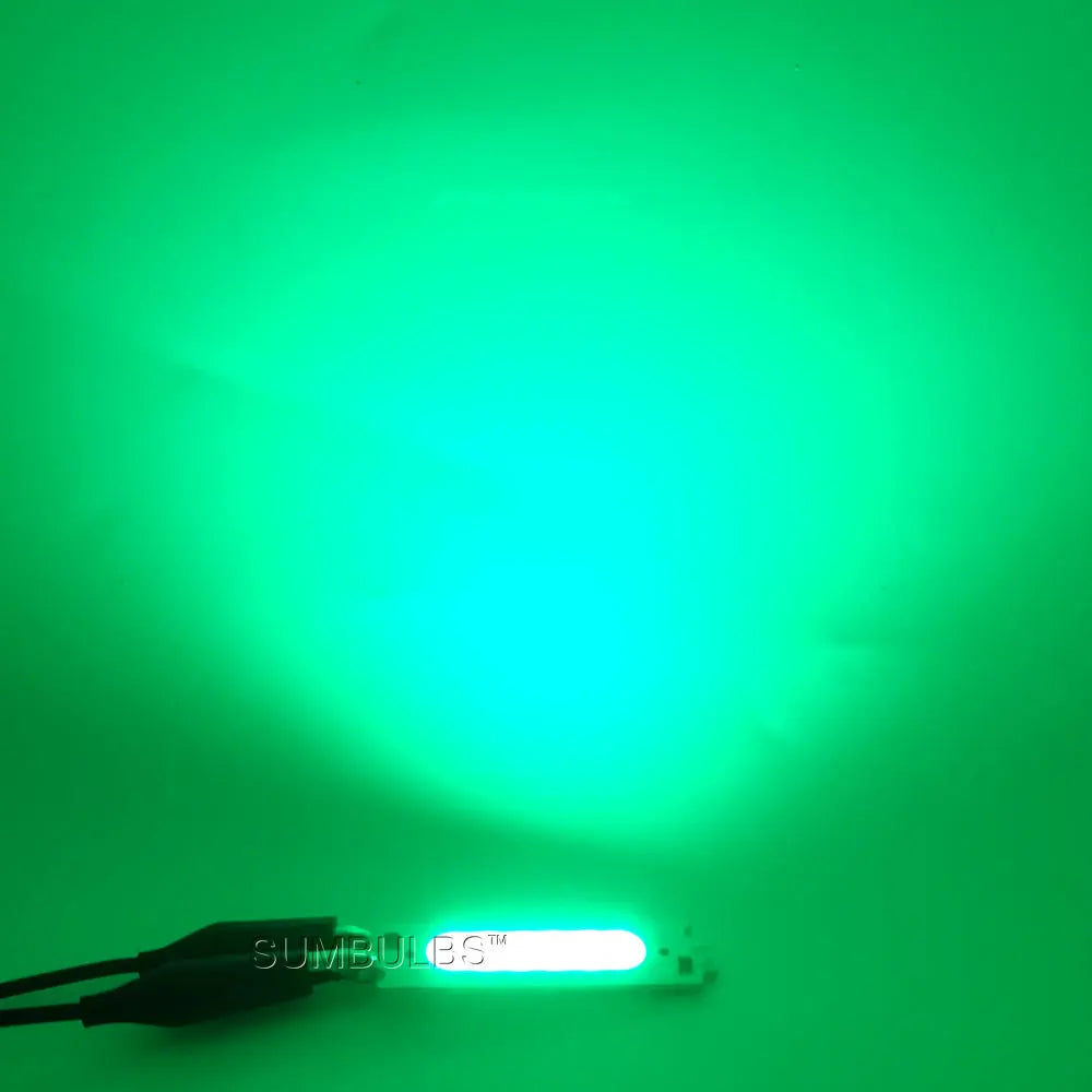 SUMBULBS 60*15mm COB LED Light Bulb 12V 2W LED Diode Lighting Chip Red Blue Pink Green Yellow White Color for DIY Lamp Bulbs