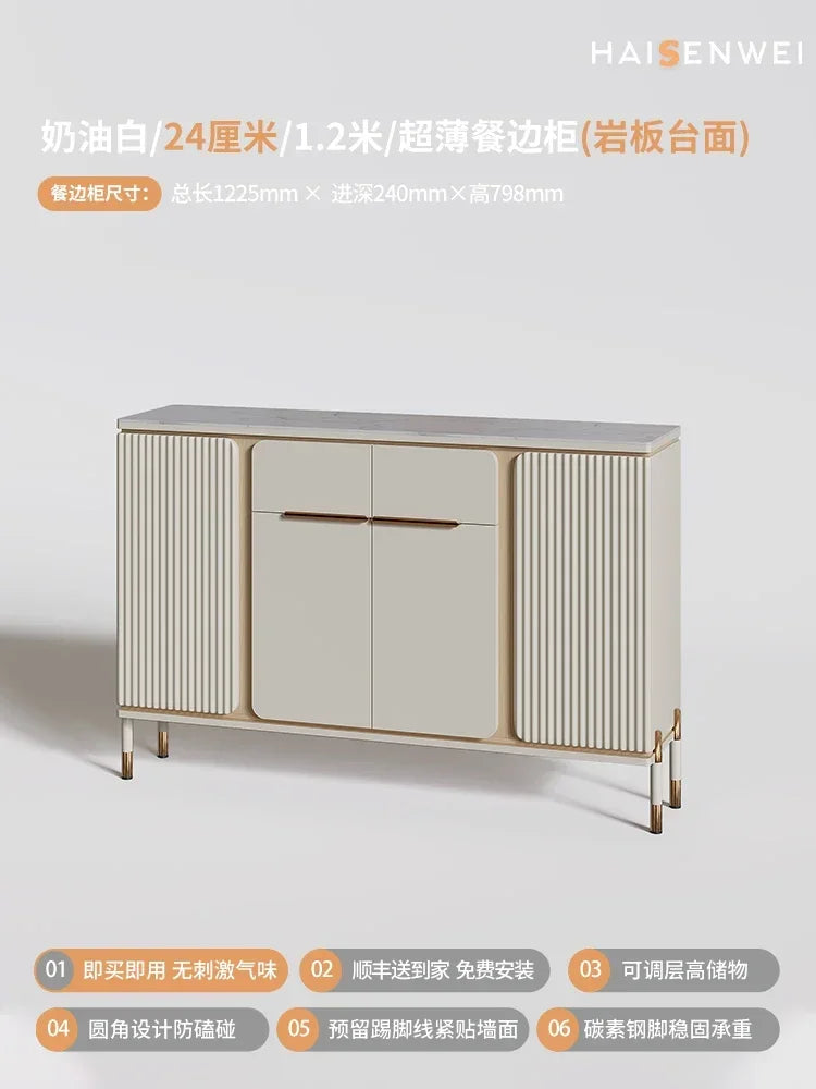 Luxury Quality Cabinets Living Room Beauty Trendy Simple Modern Display Cabinet Portable Storage Meuble Rangement Home Furniture