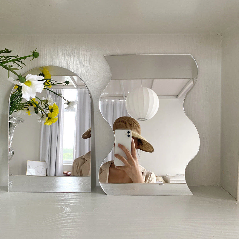 Mirror Makeup Mirror Desktop Decoration