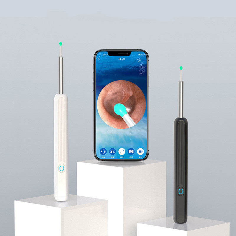 NE3 Ear Cleaner Otoscope Ear Wax Removal Tool With Camera LED Light Wireless