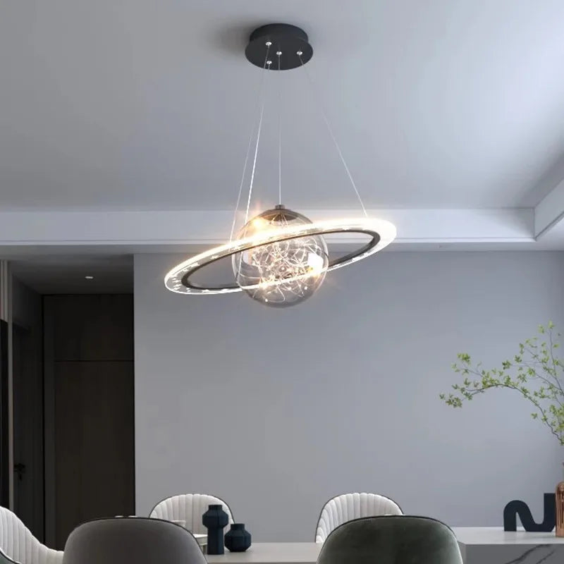 Nordic chandelier centerpiece living room dining room designer globe chandelier children room light bedroom dinning room light