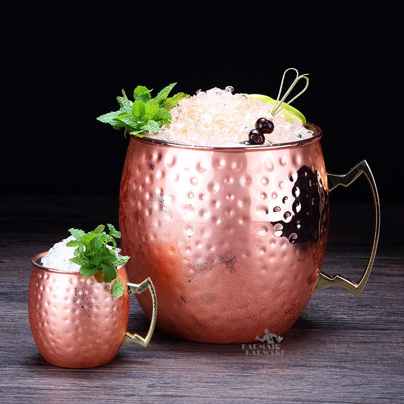 Giant 5L Moscow Mule Copper Mugs Metal Mug Cup Stainless Steel Beer Wine Coffee Cup