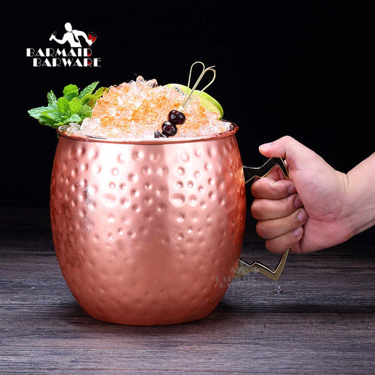 Giant 5L Moscow Mule Copper Mugs Metal Mug Cup Stainless Steel Beer Wine Coffee Cup