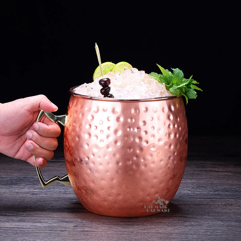 Giant 5L Moscow Mule Copper Mugs Metal Mug Cup Stainless Steel Beer Wine Coffee Cup