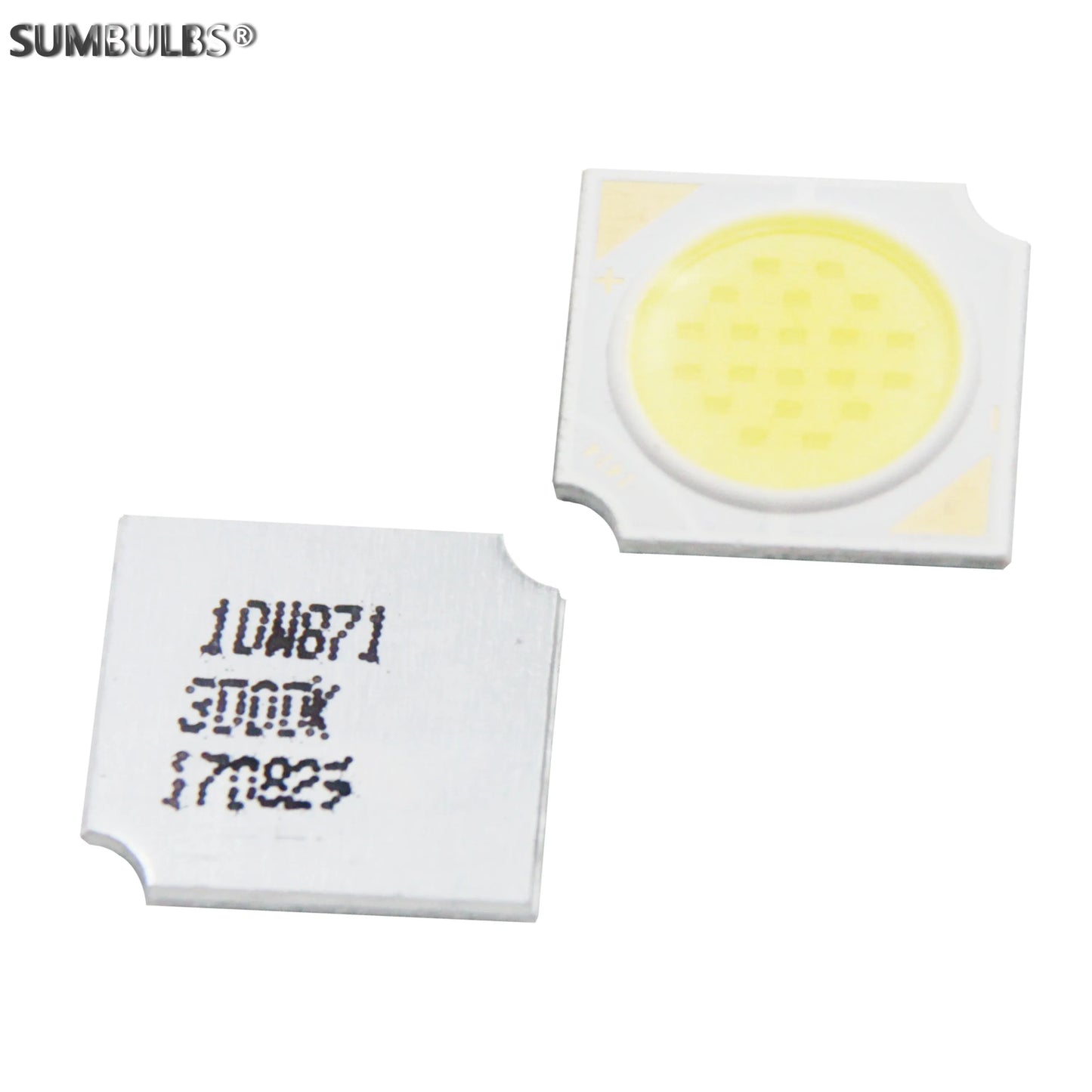 SUMBULBS 3W 5W 7W 10W 12W 14x14mm LED COB Light Source Epistar Chips Cold Warm Natural White for Spotlight Indoor Lamp