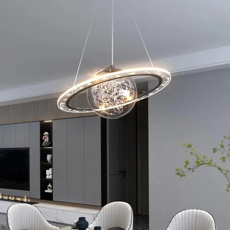 Nordic chandelier centerpiece living room dining room designer globe chandelier children room light bedroom dinning room light