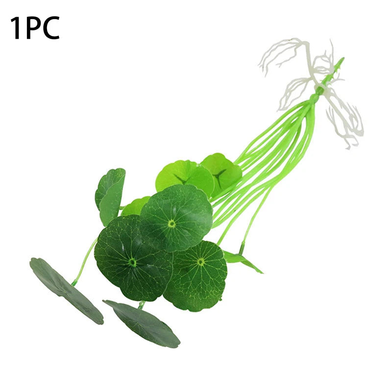 Artificial Plants Lotus Leaf Potting Materials Festival Home Room Decor Household Product Outdoor Garden YardGreen Plants Bonsai