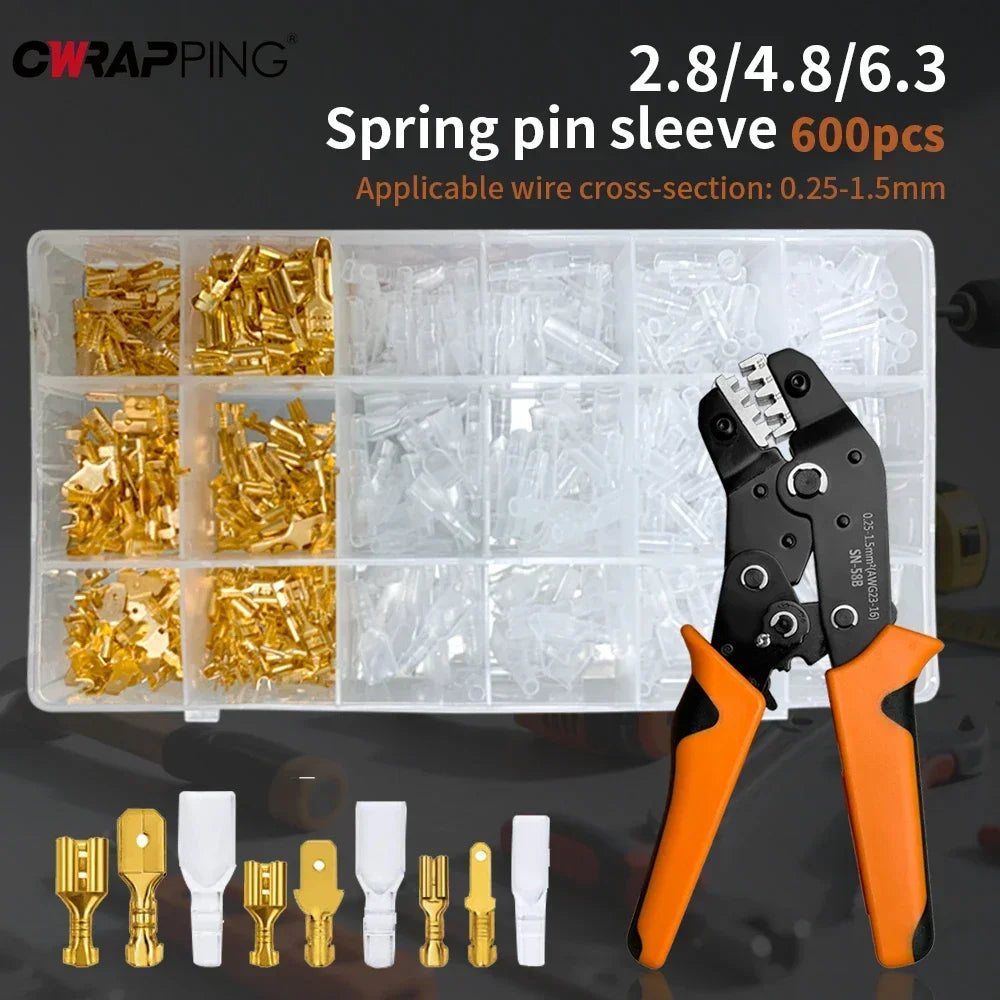 Crimping Pliers Carpentry Tools in Offers Electrician Terminal Compactor Hand Tool Electricity Wire Multi-functional Home Tools