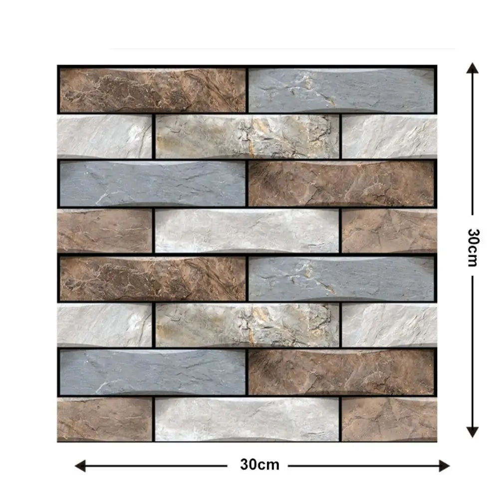 Waterproof Bedroom Brick Design Wallboard Renovation Background Wallpaper 3D Wallpaper For Wall Decoration Wall Decal