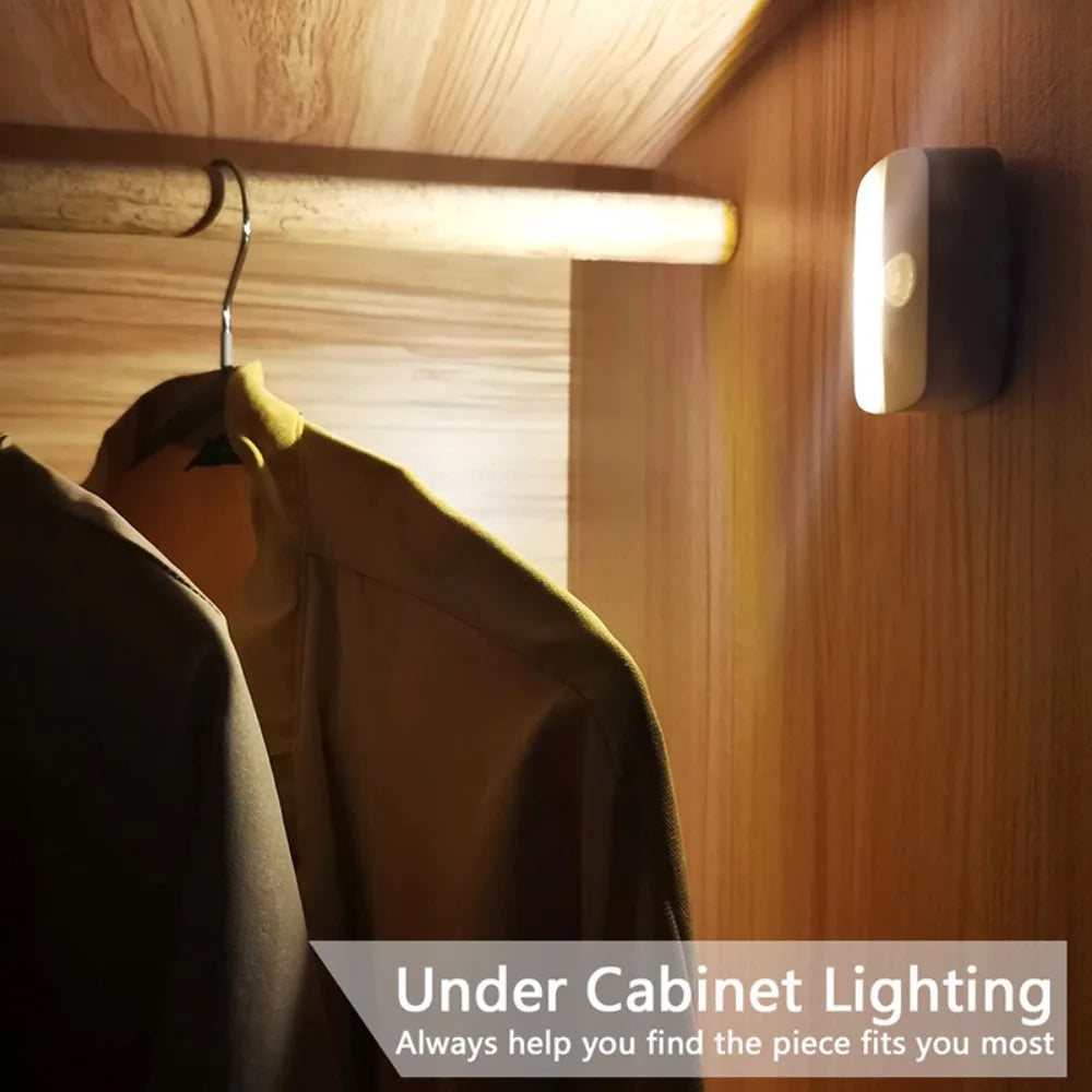 Lamp For Home Aisle Cabinet Light Saving Night Lamp Induction Light Bedroom Night Light LED Night Light Induction Night Ligh