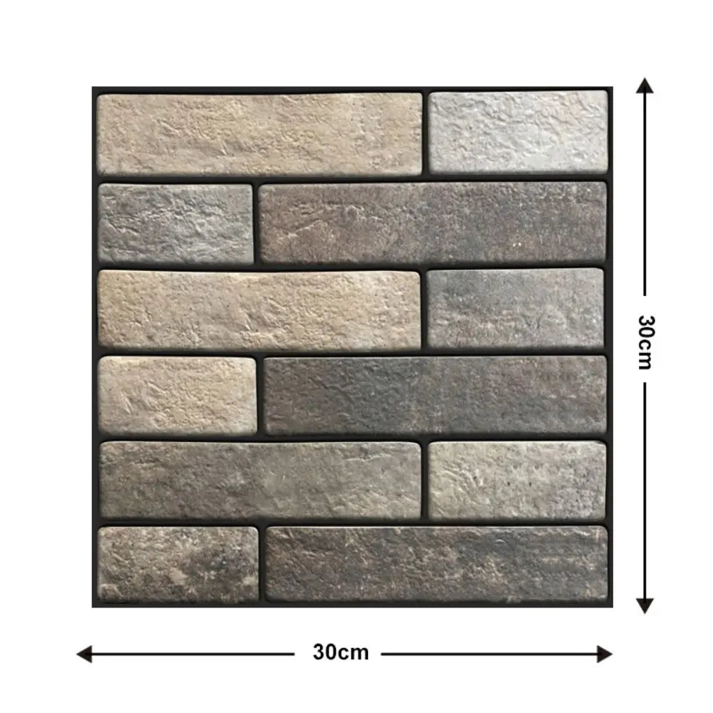 Waterproof Bedroom Brick Design Wallboard Renovation Background Wallpaper 3D Wallpaper For Wall Decoration Wall Decal