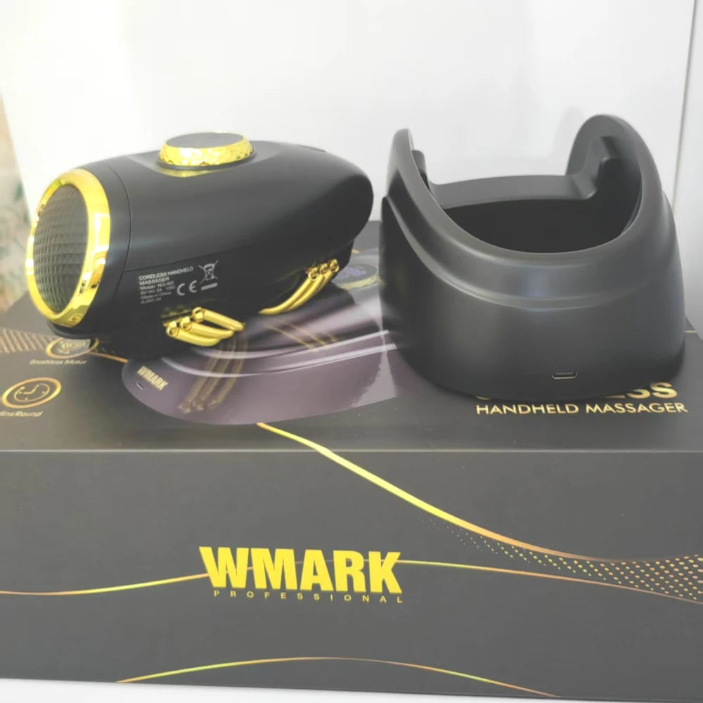 New! Barber Electric Head Massager WMARK NG-M2 CORDLESS Handheld Massager Stepless Regulation 4000MAH Brushless Motor