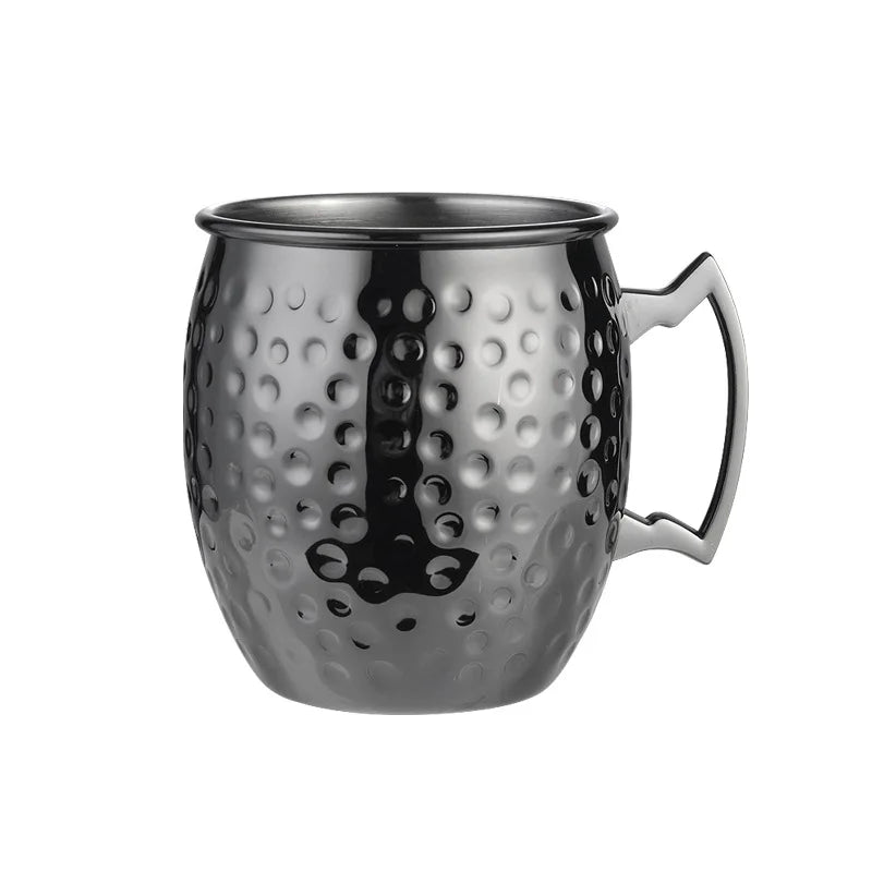 Steel Moscow Mule Mug 500ml Bar Beer Mug Cocktail Cups