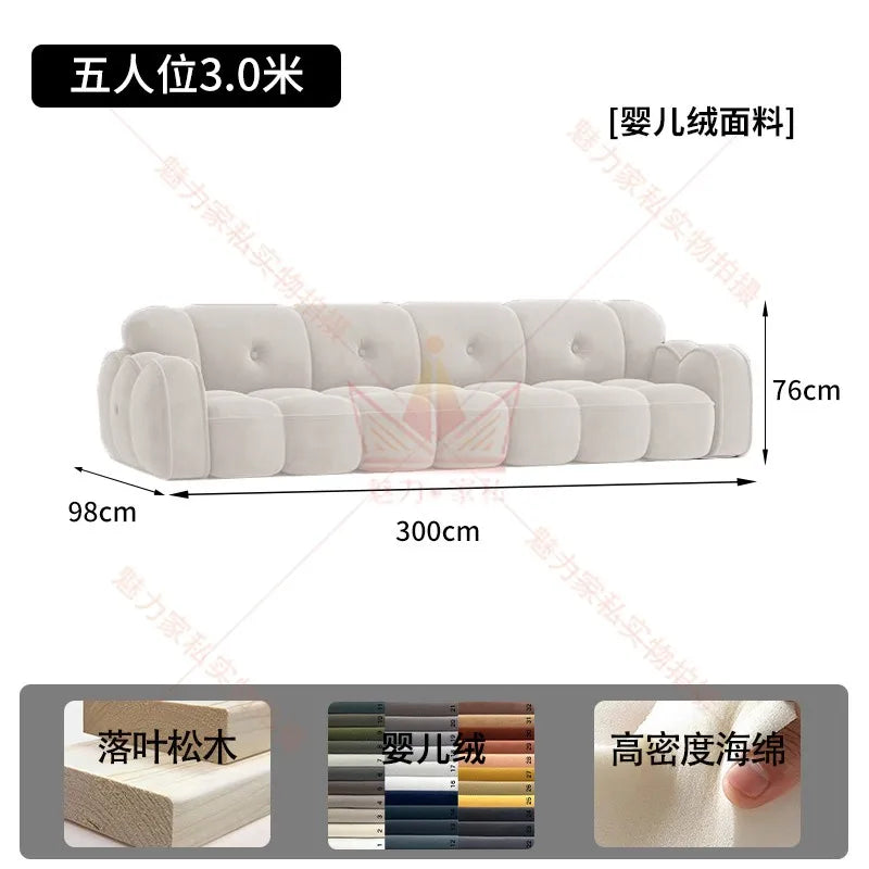 Lounge Designer Living Room Sofas Minimalist Nordic Luxury Modern Sofas Small Lounge Children Wood Divano Outdoor Furniture