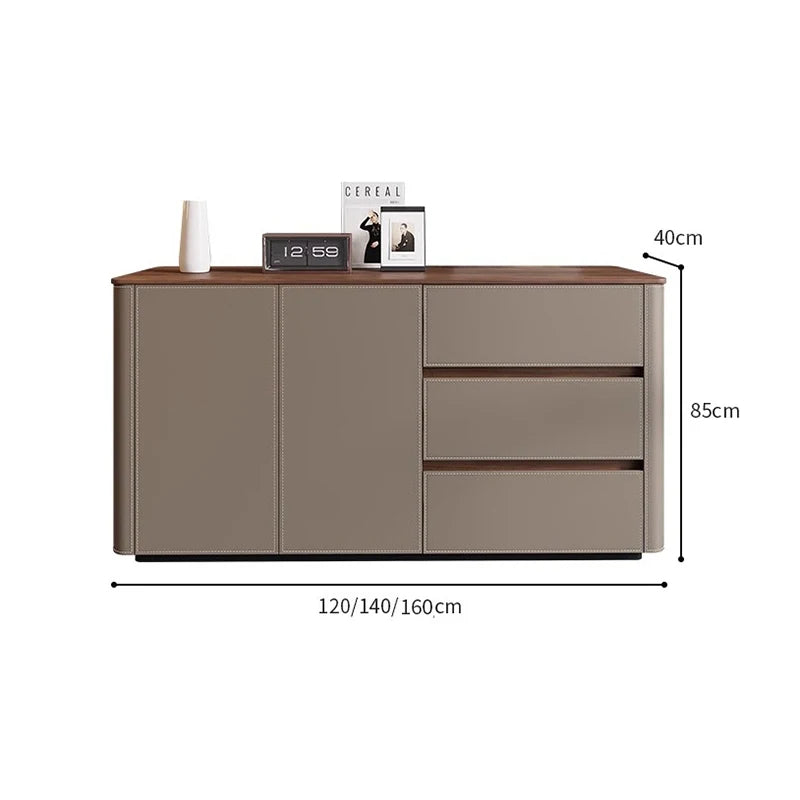 Italian Luxury Living Room Cabinets Aesthetic Elegant Design Simple Display Cabinet Modern Armoires De Salon Home Furniture