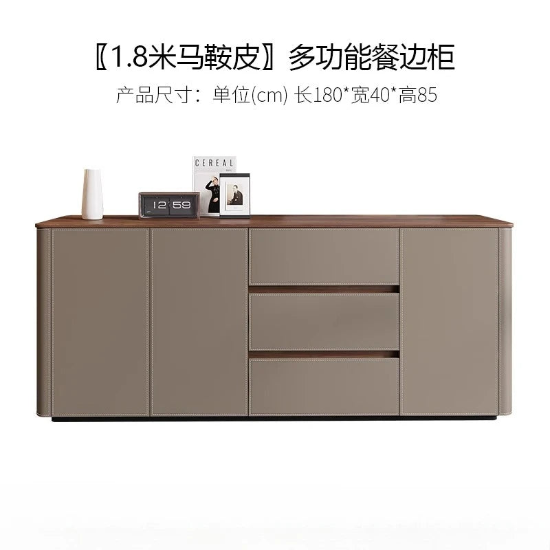 Italian Luxury Living Room Cabinets Aesthetic Elegant Design Simple Display Cabinet Modern Armoires De Salon Home Furniture