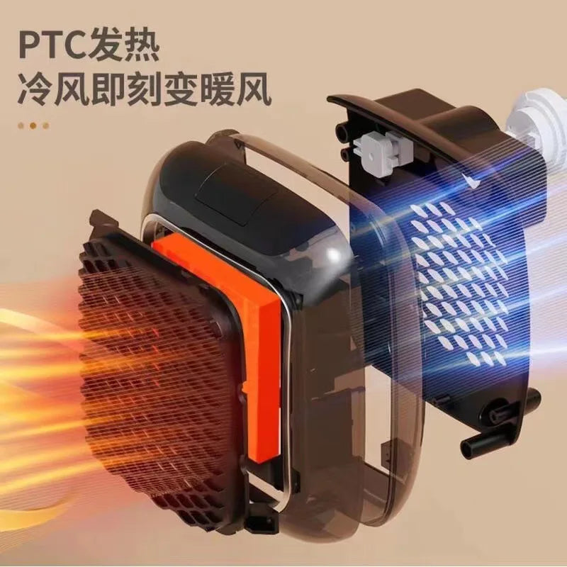 Electric Heater Home Appliance Heating Furnace Portable Heater Plug-in Room Heater Mini Radiator Remote Heating 500W