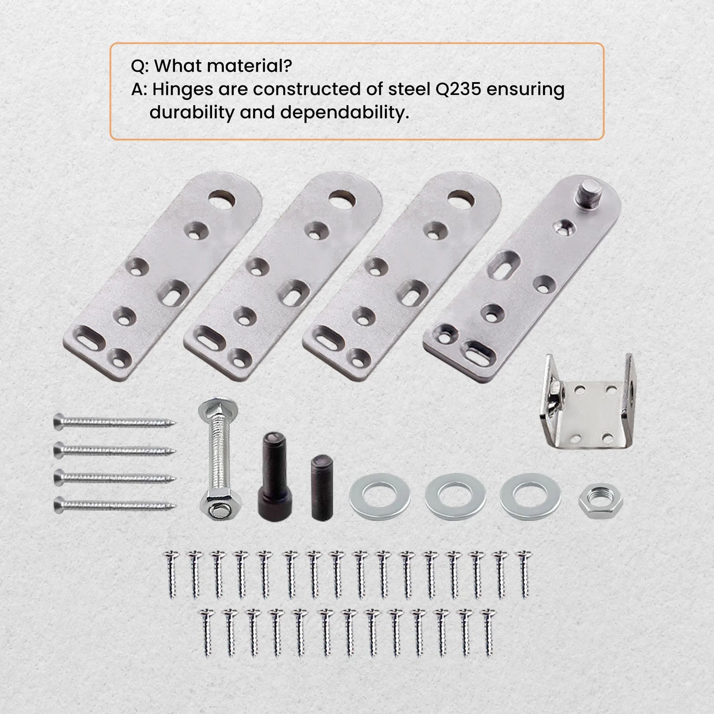 Heavy Duty 500 Ibs Invisible Door Hidden Secret Bookcase Door Pivot Hinge Kit