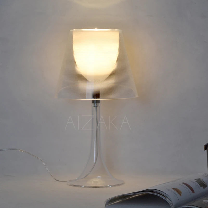 Acrylic Table Lamp for Living Room Bedroom Study Office Hostel Decoration Warm Atmosphere Bedside Lamp Ambient Lighting Light