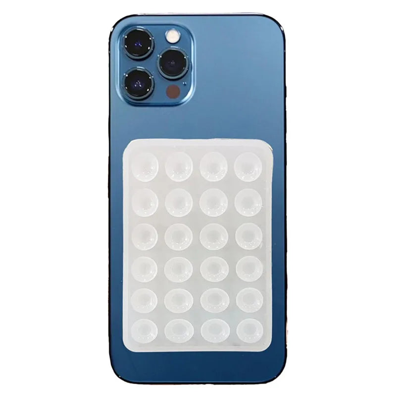 Hands Free Silicone Suction Phone Case Strong Adhesive Stand for IPhone 15 14 13 12 16 Pro Max Plus Samsung S24 S23 Back Cover