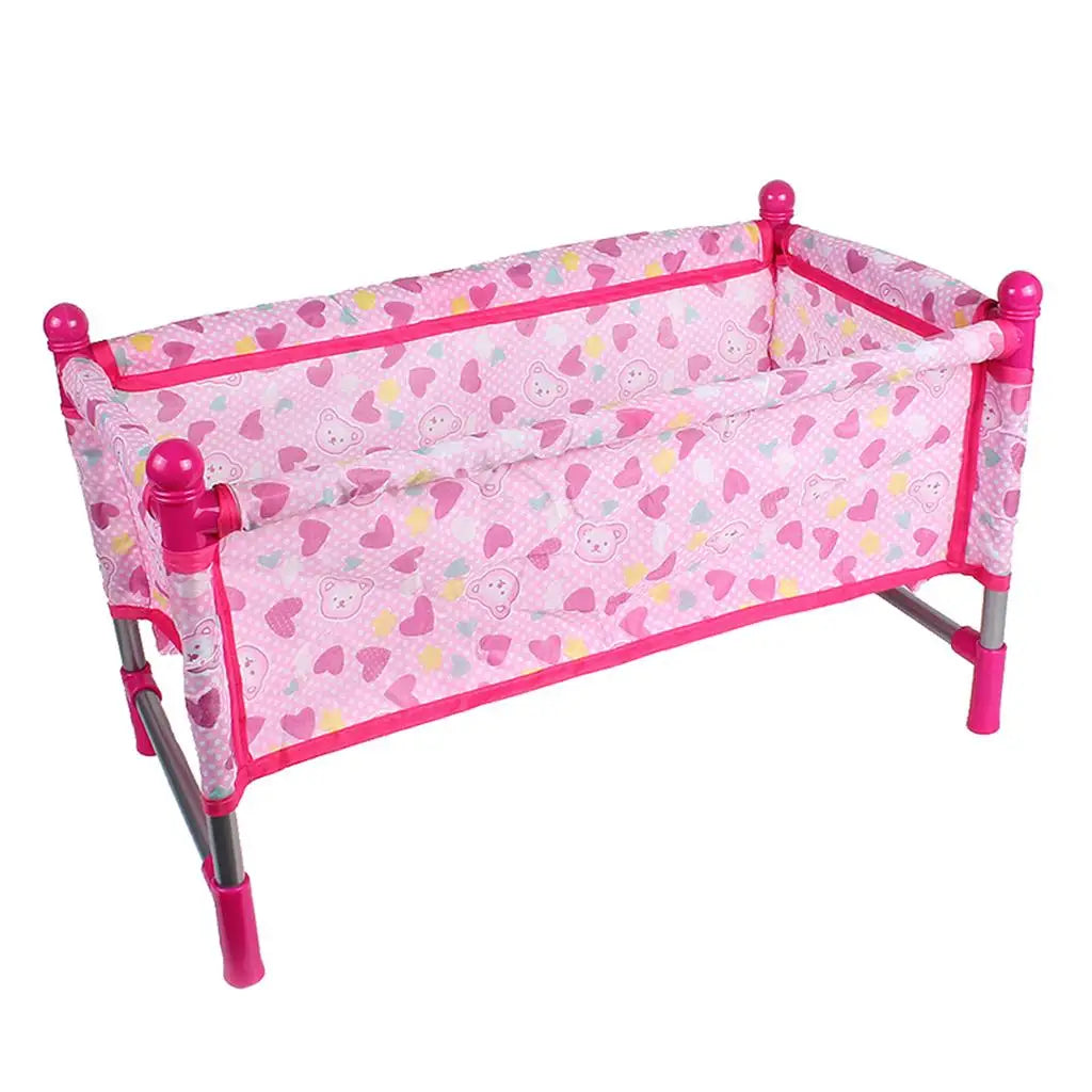 Bed - Dolls - Includes Mattress & Bedding, Kids indoor Playset