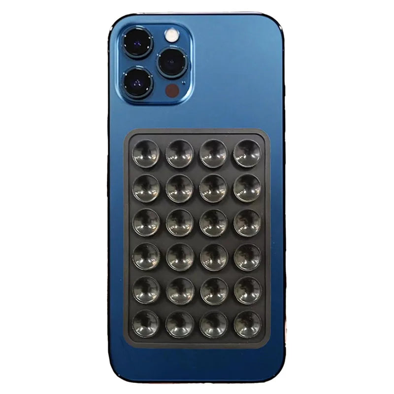 Hands Free Silicone Suction Phone Case Strong Adhesive Stand for IPhone 15 14 13 12 16 Pro Max Plus Samsung S24 S23 Back Cover