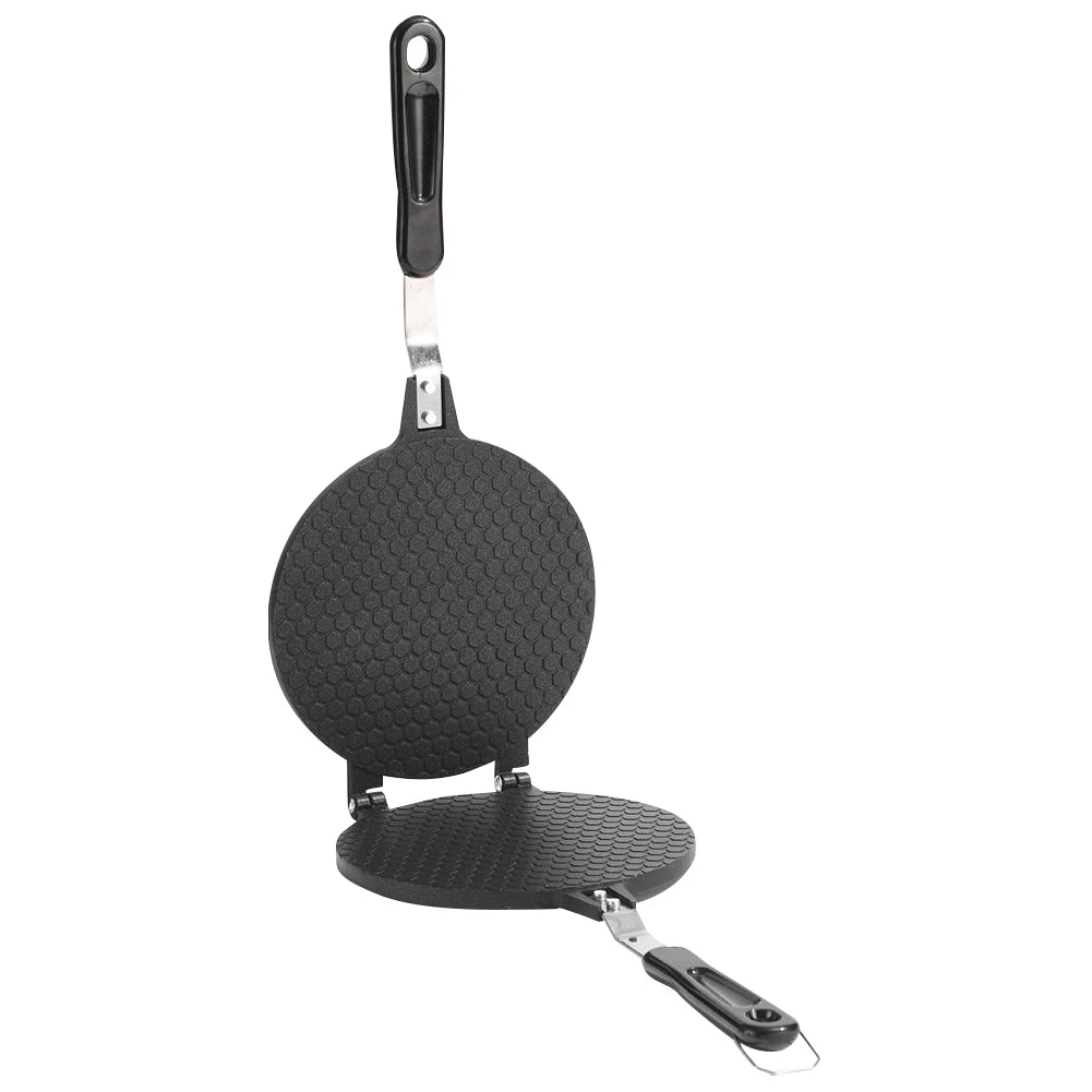 Sandwich Iron Crepe Baking Pan Non-Stick Waffle Pancake Grill Oven Omelet Waffles Baking Pan Crispy Chicken Rolls Baking Tray