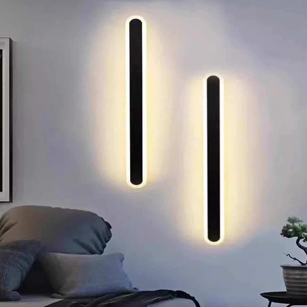 LED Wall Lamp Modern Wall Lights for Bedroom Bedside Living Room Sofa Backdrop Stairs Aisle Home Decor Sconce Indoor Lighting