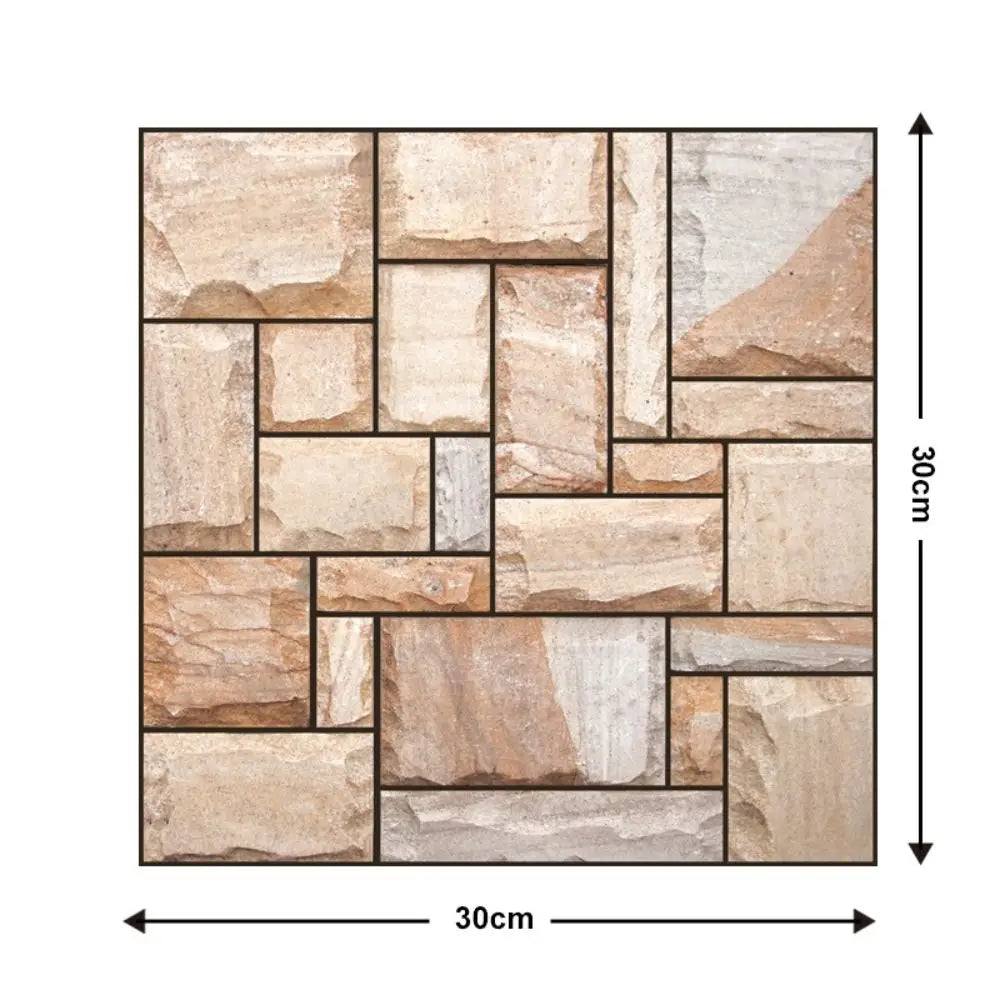 Waterproof Bedroom Brick Design Wallboard Renovation Background Wallpaper 3D Wallpaper For Wall Decoration Wall Decal