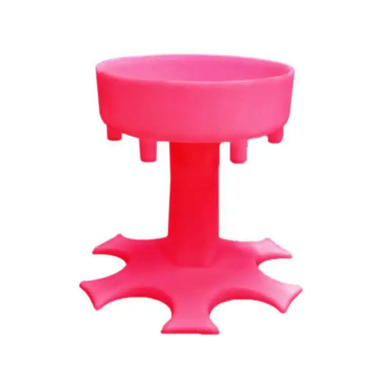 Wine Dispenser Gathering White And Red Wine Six Cup Dispenser Color Cup Funnel Shaped Wine Dispenser Juice Beverage Dispensers