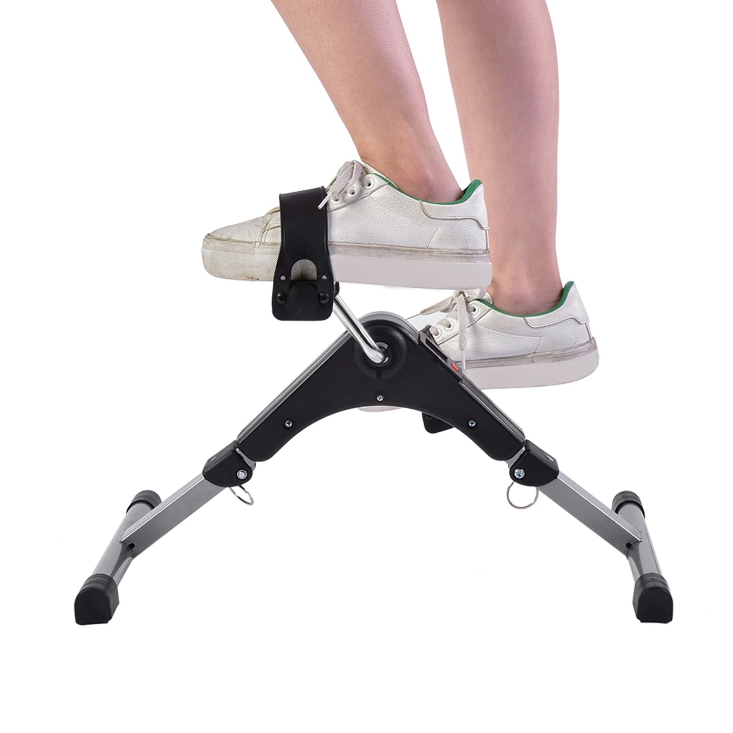 Cycling Trainer Exercise Cycling Gym Exercise Indoor Folding Cycling Trainer Cycle Pedal Fitness Exerciser Leg Workout