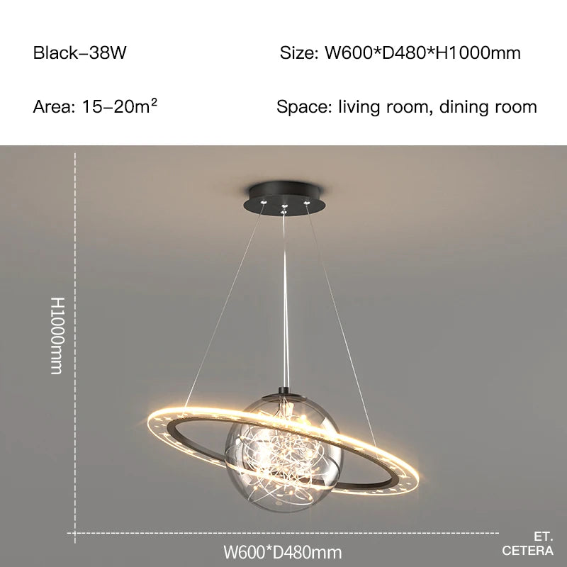 Nordic chandelier centerpiece living room dining room designer globe chandelier children room light bedroom dinning room light