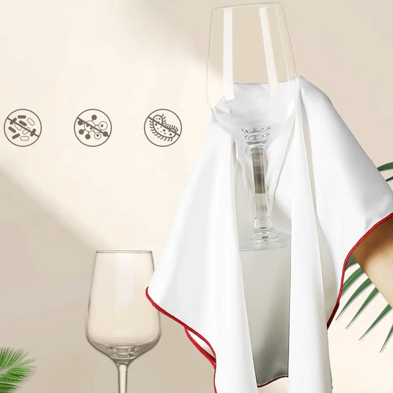 Special Cloth For Wiping Red Wine Glasses Wine Glass Wiping Cloth Without Leaving Any Marks Cleaning Cloth
