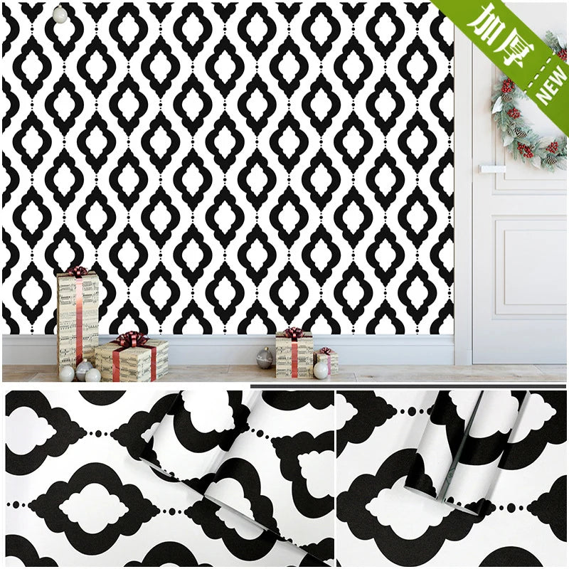 PVC Gold Wallpaper Modern Bohemian Style Vinyl Contact Paper Sheet Self Adhesive Cabinet Home Decoration Removable Vinyl Film