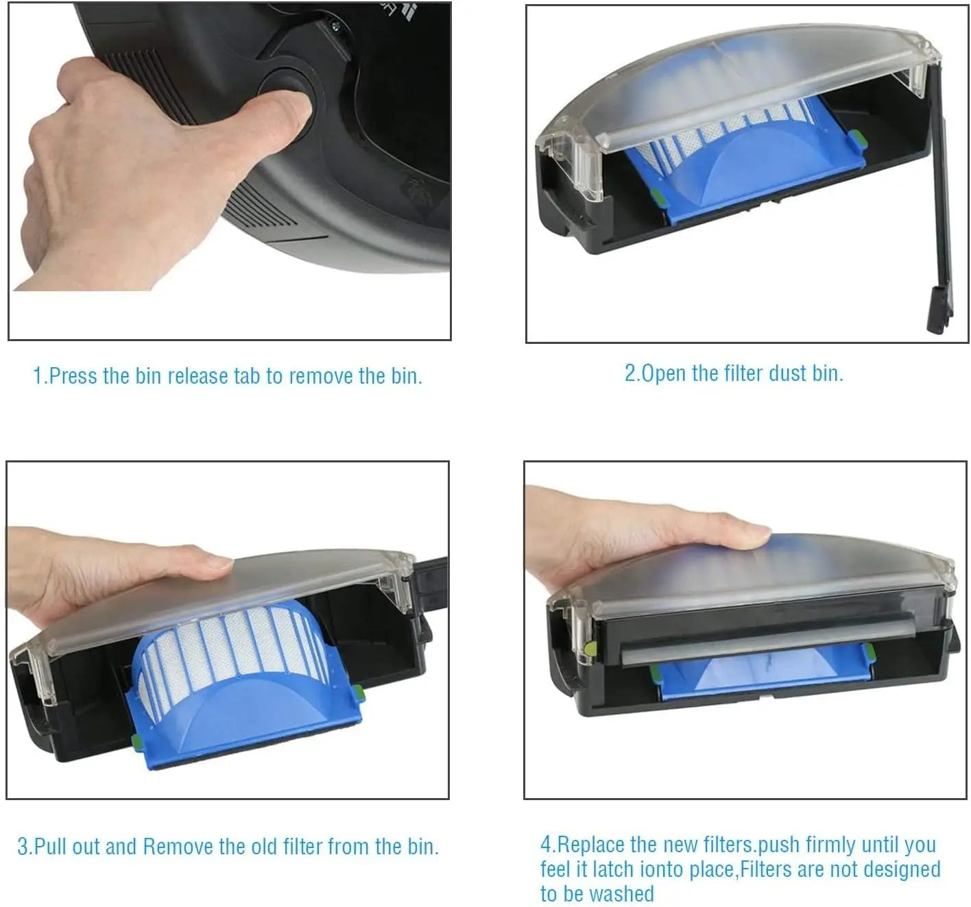 Replacement Parts Compatible with iRobot Roomba 605 610 614 615 616 620 621 625 630 631 632 639 650 651 653 655 660 671 680 695