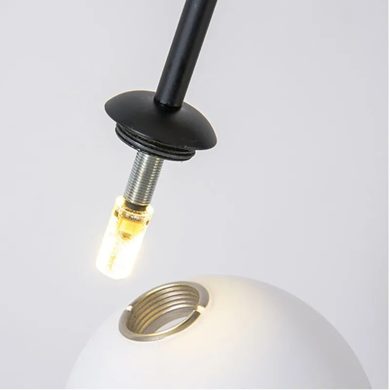 Mobile Chandelier Designer Line Chandelier For Living Room Bedroom Restaurant Shop Decor Minimalist Kitchen Island Hanging Lamp