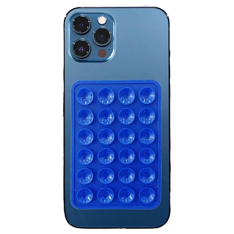 Hands Free Silicone Suction Phone Case Strong Adhesive Stand for IPhone 15 14 13 12 16 Pro Max Plus Samsung S24 S23 Back Cover