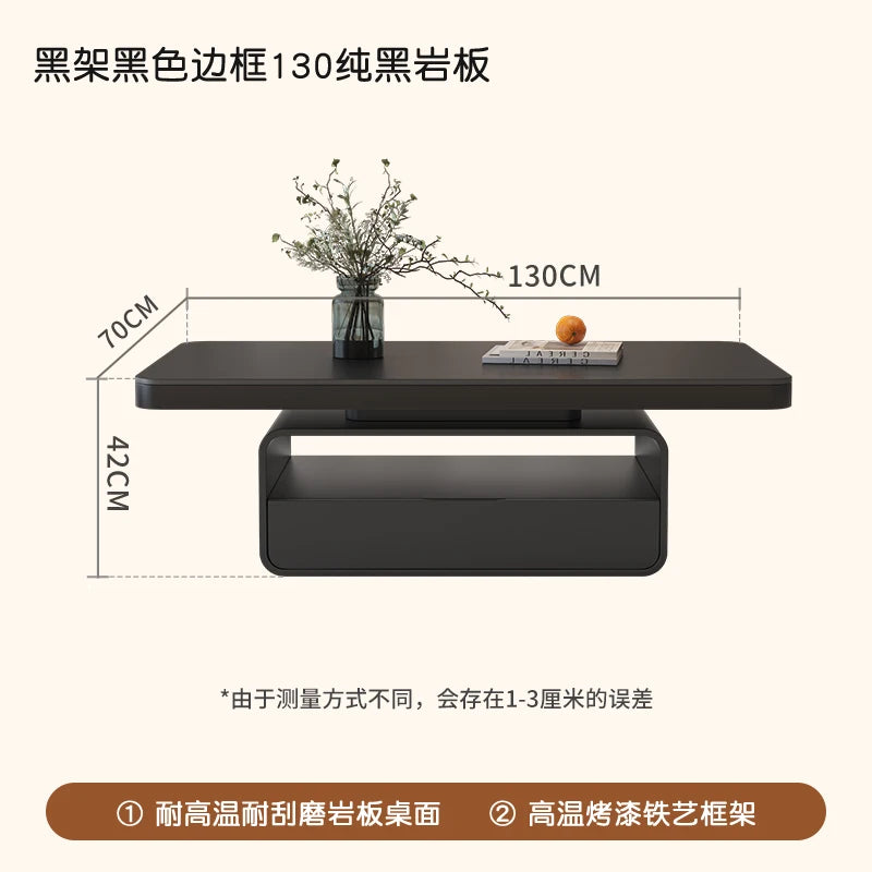 Desk Modern Side Tables Drawer Aesthetic Design White Side Tables Living Room Square Mesas De Centro Para Sala House Accessories