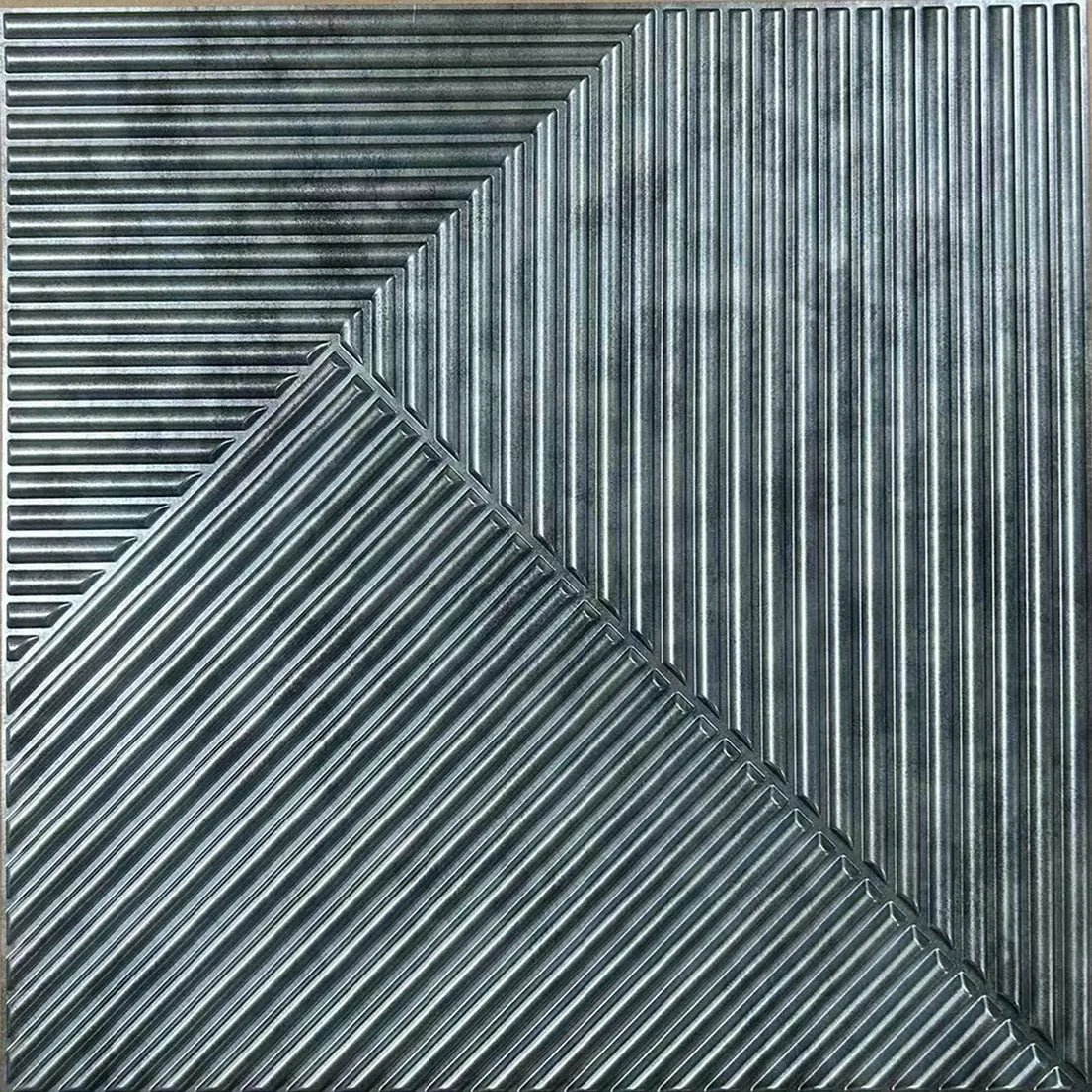PVC 3D Wall Panels - Waterproof Textured Background Wall, Perfect for Stylish Home Decoration and Modern Interior Designs