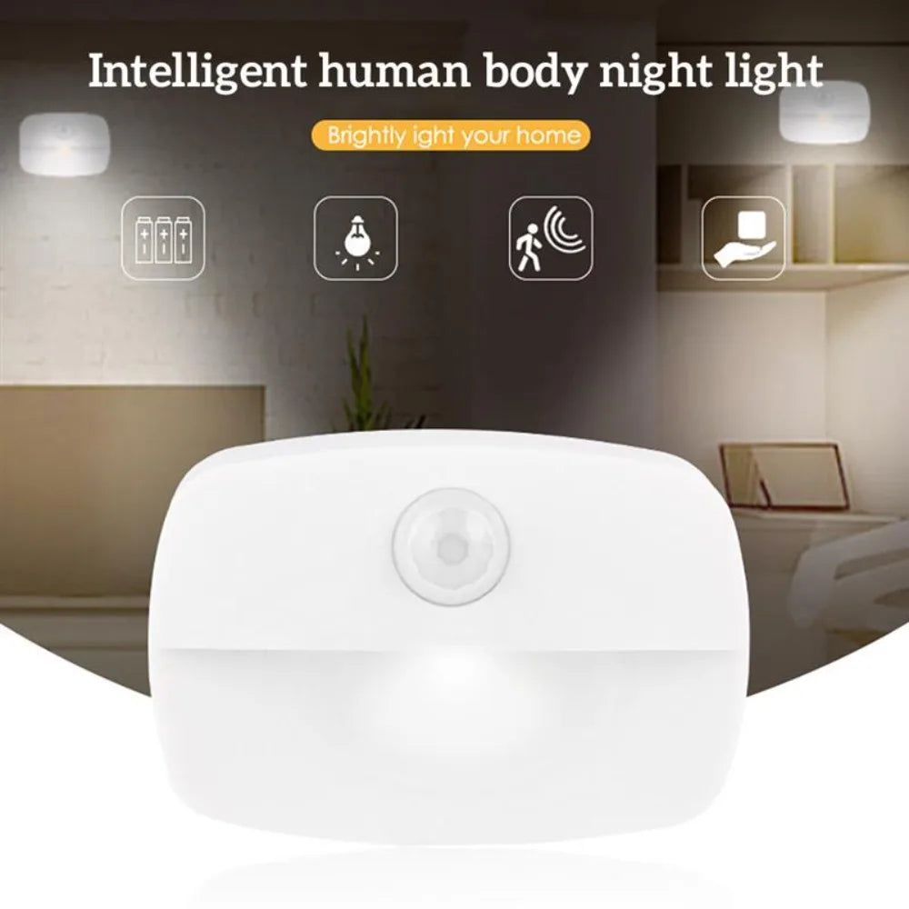 Lamp For Home Aisle Cabinet Light Saving Night Lamp Induction Light Bedroom Night Light LED Night Light Induction Night Ligh