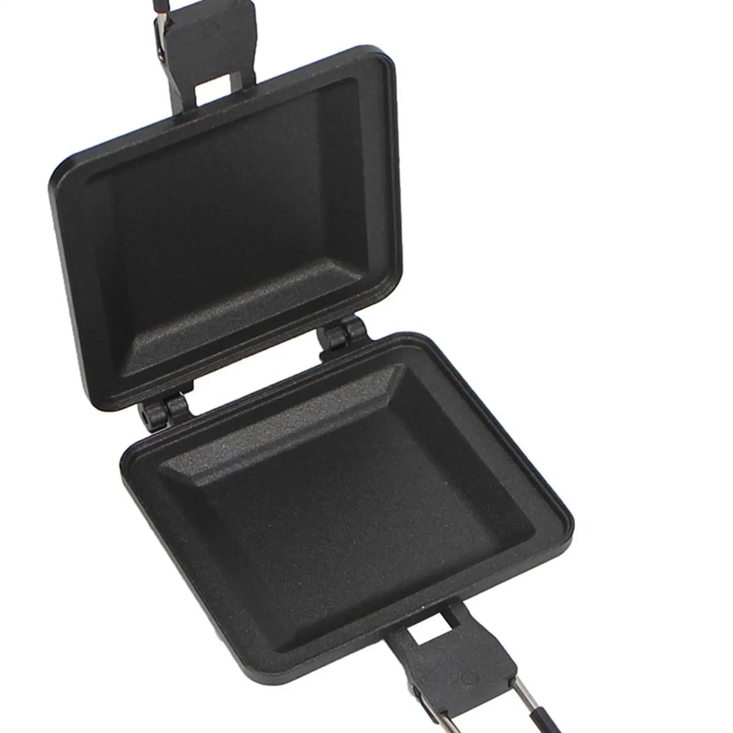 Double Sided Sandwich Baking Pan with Storage Bag Fried Egg Pan Frying Pan for Breakfast Bread Barbecue Hot Dog Pancakes