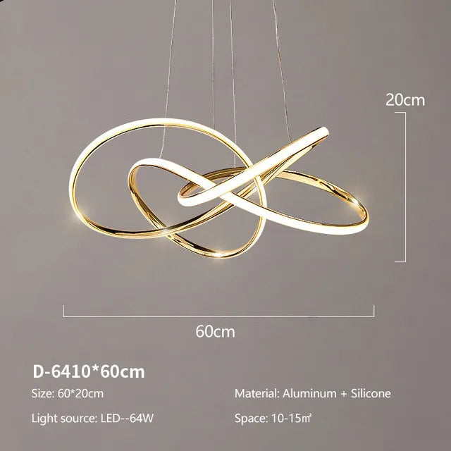 Chandeliers for Dining Room Nordic Pendant lights Modern Dining Room Living Room Lamp Luxury Bedroom Lustres Door Decoration