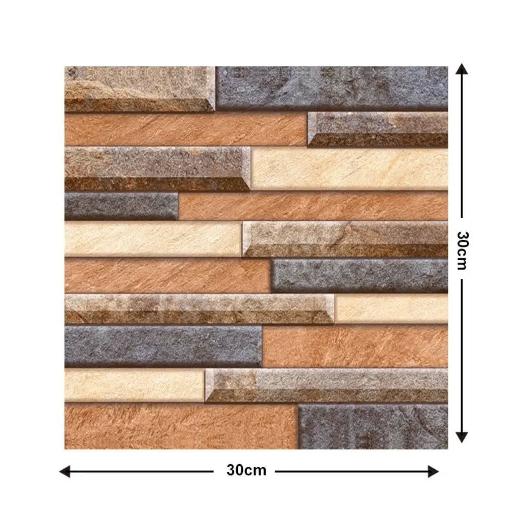 Waterproof Bedroom Brick Design Wallboard Renovation Background Wallpaper 3D Wallpaper For Wall Decoration Wall Decal