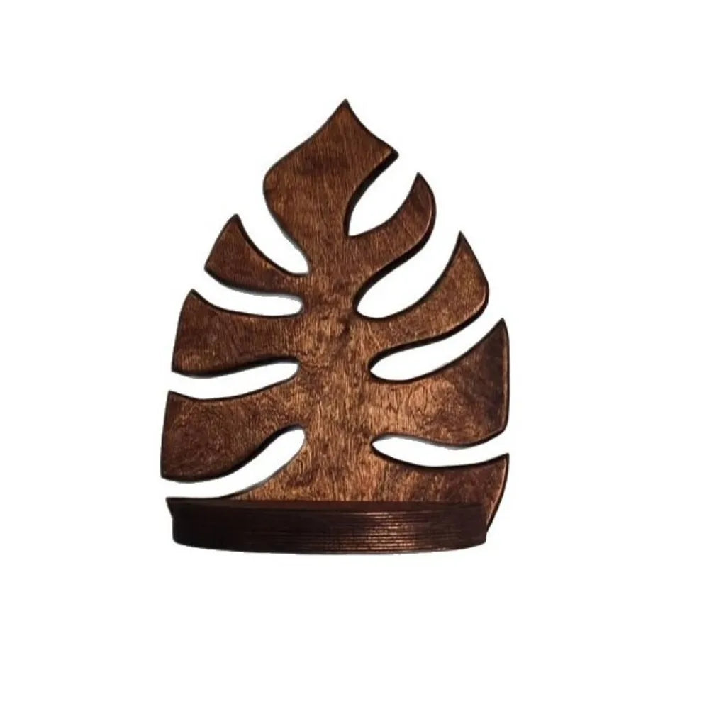 Crafts Wooden Wall Decoration Frame Creative Wall Mounted Plant Wall Hanging Modern Retro Storage Rack Indoor