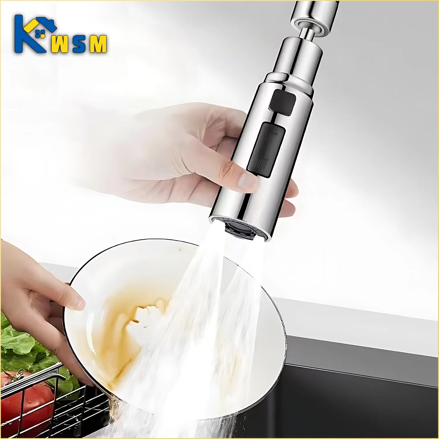 Kitchen Taps Splashproof Head Spout Universal Extender Faucet Extended Bubbler Universal Faucet Universal Connector