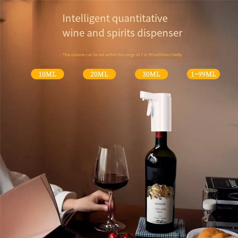 ABWM-Electric Wine Decanter Aerator Dispenser Electric Wine Pourer Aerator Dispenser Pump Pourer Wine Accessories