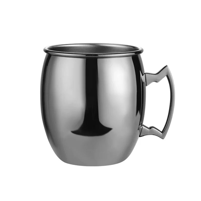 Steel Moscow Mule Mug 500ml Bar Beer Mug Cocktail Cups