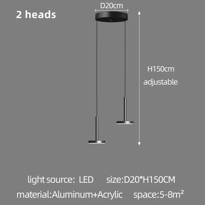 Modern Chandeliers Are Used For Luxury Staircase Lights Led Living Room Lights Coffee Shop Ceiling Lights High-Rise Restauran