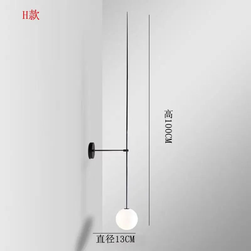 Mobile Chandelier Designer Line Chandelier For Living Room Bedroom Restaurant Shop Decor Minimalist Kitchen Island Hanging Lamp