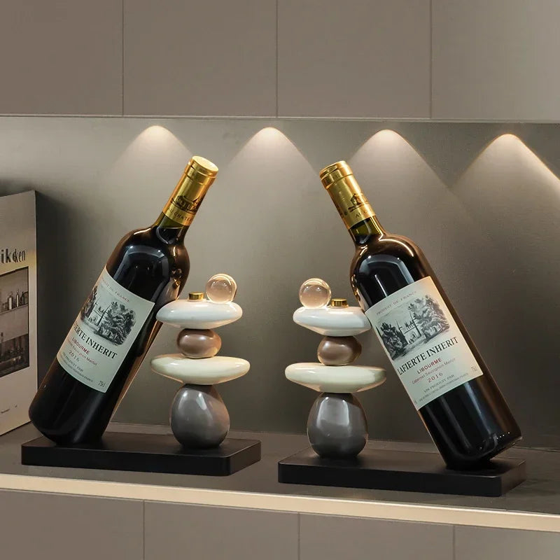 Wine Rack Ornament, Wine Cabinet Decorations, Light Luxury High-end Premium Sense of Living Room, Home Accessories